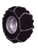Eagle Plows V-Bar Chains 62x16 4-Link ATV Tire Chains Pair - Aggressive V-bar tire chains, 62x16, 4-link, pair