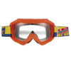 Ariete 07 Line MX Goggles AAA Orange Kids - Kids MX goggles in orange with clear lens