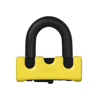 ABUS Granit XS67 Disc Lock Yellow - High-security disc lock in yellow, universal fit