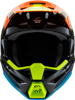 Alpinestars SM3 Youth Fray Helmet Black/Orange YM - Youth medium off-road helmet in Black/Orange