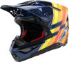 Alpinestars S-M10 TLD Helmet Dark Blue/Orange Medium - Carbon shell MX helmet with MIPS, size Medium Alpinestars S-M10 TLD Helmet Dark Blue/Orange Medium - Carbon shell MX helmet with MIPS, size Medium