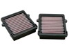 High Flow Air Filter Set - For 16-19 Honda Africa Twin CRF1000L High Flow Air Filter Set - For 16-19 Honda Africa Twin CRF1000L