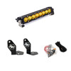 Baja Designs S8 10in Amber Hood Light Bar Kit For Polaris Pro-R - 10in amber S8 light bar kit for Polaris Pro-R