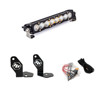 Baja Designs S8 10in Amber Hood Light Bar Kit For Polaris Pro-R - 10in amber S8 light bar kit for Polaris Pro-R