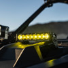 Baja Designs S8 10in Amber Hood Light Bar Kit For Polaris Pro-R - 10in amber S8 light bar kit for Polaris Pro-R