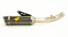 Graves 3/4 Slip On Exhaust Carbon Fiber Black Fits 19-21 RSV4 Factory