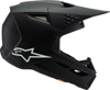 Alpinestars SM3 Youth Helmet Black Matte - Medium - Youth MX helmet in matte black, size Medium