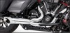Turnout 2-1 Chrome Full Exhaust - For 17-21 Harley Touring