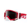 EVS Legacy Pro Goggle Red White - Red/White motocross goggle with clear lens