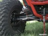 SuperATV High Clearance Front A-Arms Black w/Std Joints For 16-21 RZR XP Turbo