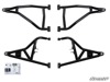 SuperATV High Clearance Front A-Arms Red w/SuperDuty Joints For RZR XP Turbo