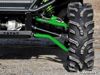 SuperATV Green 1.5" Forward Offset A-Arms w/HD Joints Fits 12-21 Teryx