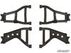 SuperATV High Clearance 1.5" Rear A-Arms Black For 12-21 Kawasaki Teryx