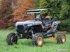 SuperATV High Clearance Front A-Arms Black w/STD Joints For RZR XP 1000