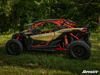 SuperATV Clear Lower Doors Polycarbonate Fits 17-20 Can-Am Maverick X3