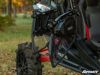 SuperATV Clear Lower Doors Polycarbonate Fits 19-20 RZR 4 XP Turbo S