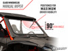 SuperATV Glass Windshield Clear Fits 2019-2021 Honda Talon 1000