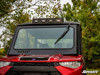 SuperATV Glass Windshield Clear For 17-21 Polaris Ranger XP 1000