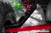 SuperATV Black Trailing Arms Fits Polaris RZR Turbo S