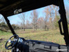 SuperATV Full Windshield Clear Poly For 17-21 Polaris Ranger 1000/XP