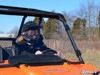 SuperATV Full Windshield Clear Poly For 14-18 Polaris RZR XP 1000