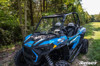 SuperATV Full Windshield Scratch-Resistant Clear For 19-21 RZR XP 1000