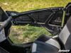 SuperATV Clear Lower Doors Polycarbonate Fits 18-20 RZR XP Turbo S