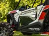 SuperATV Clear Lower Doors Polycarbonate Fits 18-20 RZR XP Turbo S