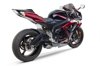 S1R Carbon Fiber Slip On Exhaust - For 11-15 Kawasaki ZX10R