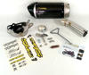 S1R Carbon Fiber Slip On Exhaust - For 11-15 Kawasaki ZX10R