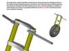 Clip Ons w/ Handlebars For 45mm Fork Tube (7 Degree): Silver